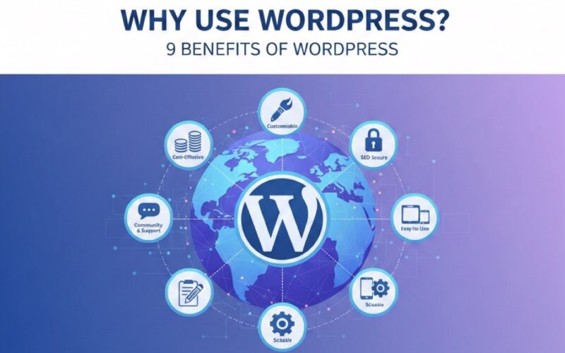 why use wordpress 9 benefits of wordpress