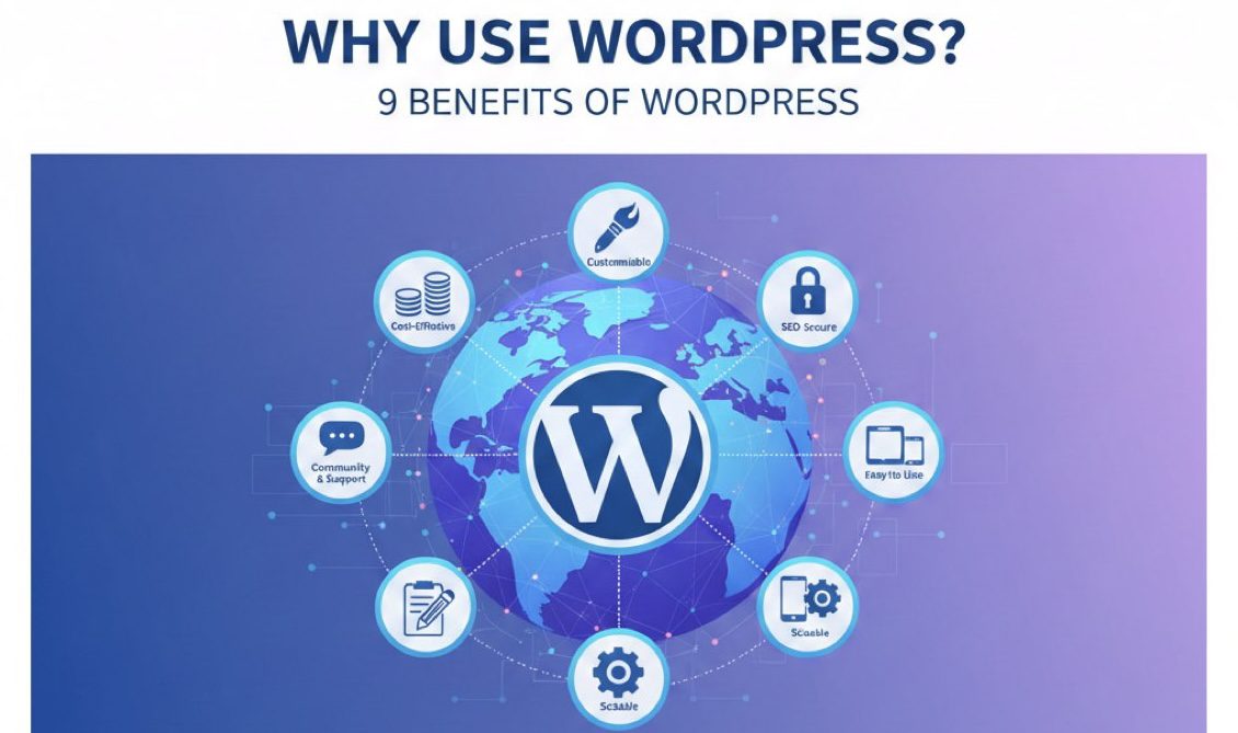 why use wordpress 9 benefits of wordpress