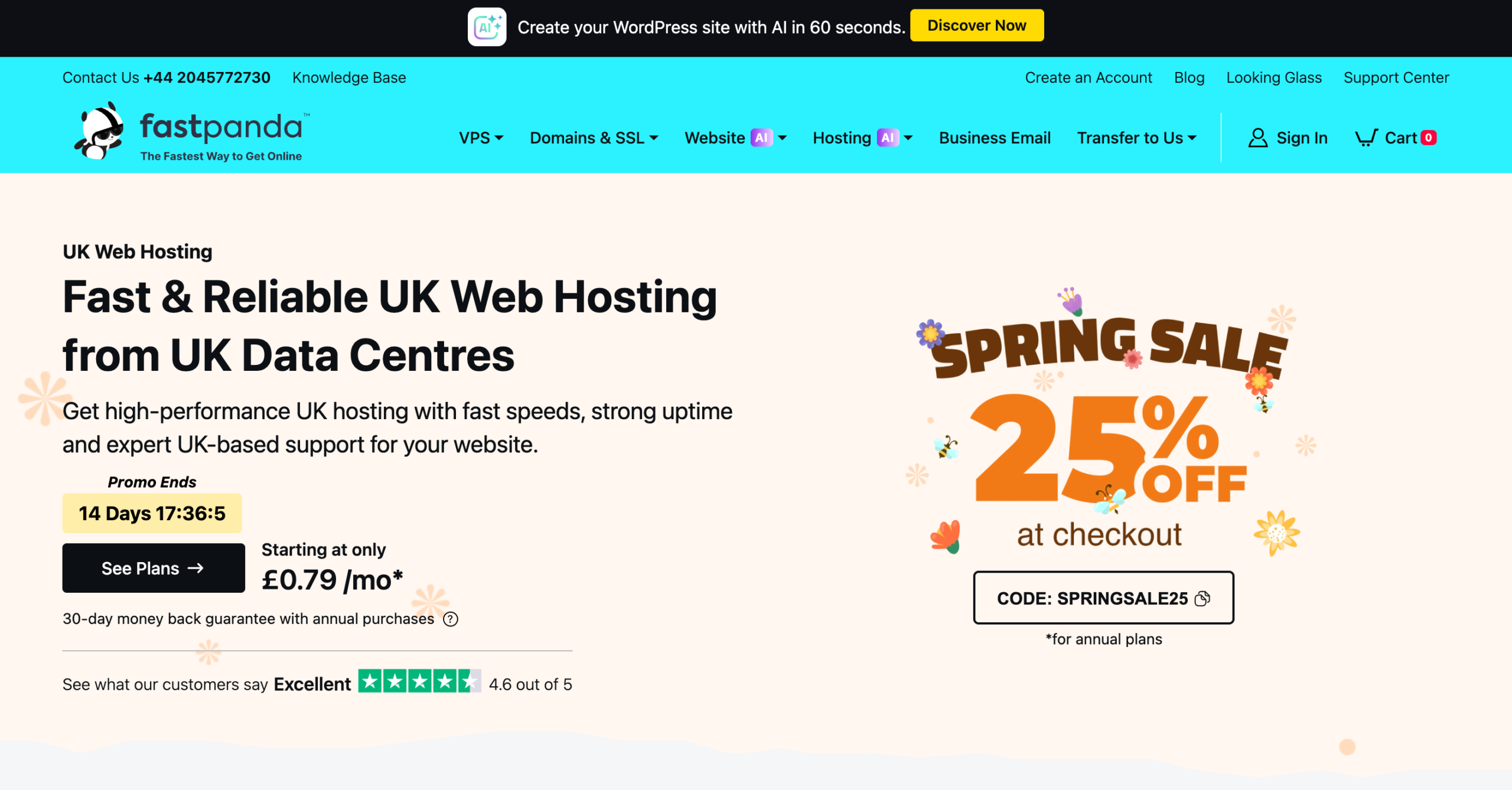 Fast Panda best for UK focused businesses