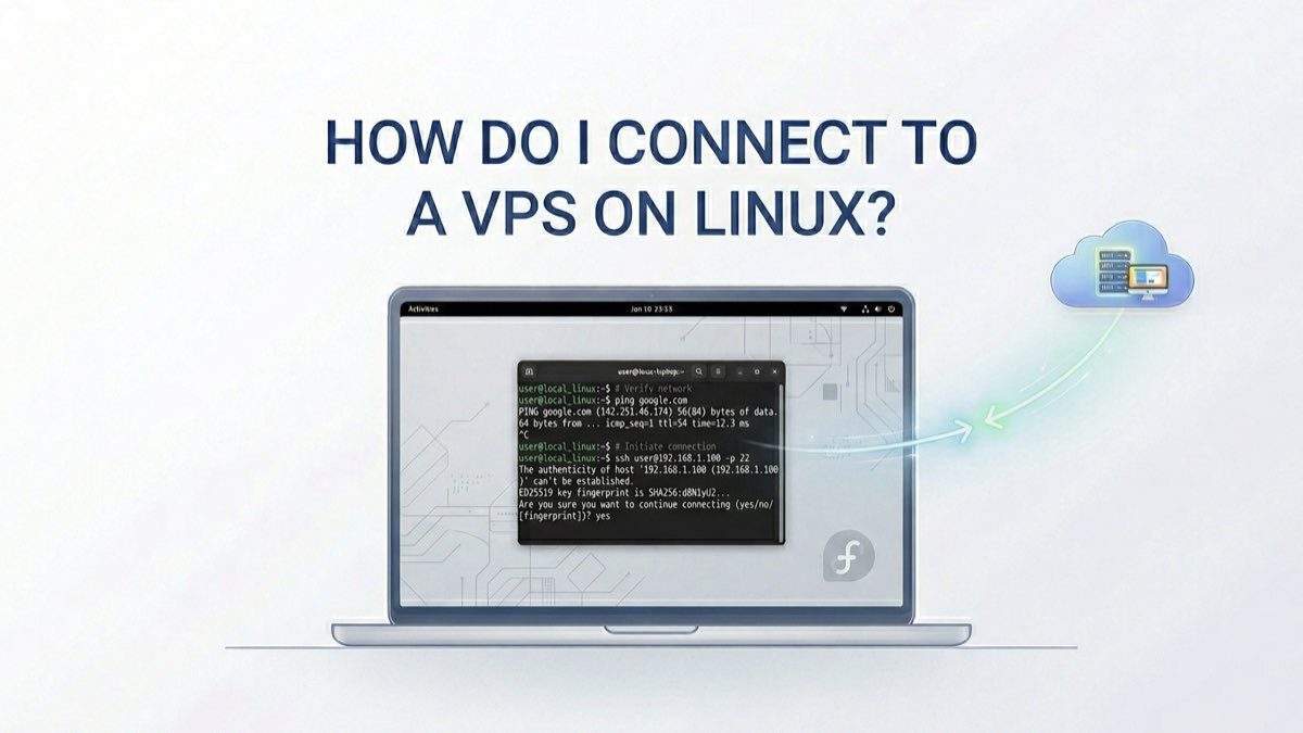 how do i connect to a vps on linux
