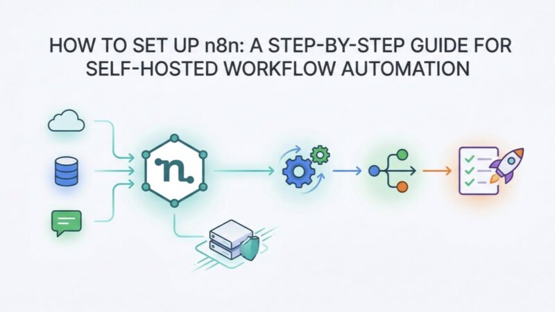 how to set up n8n atep by step guide for self hosted workflow automation