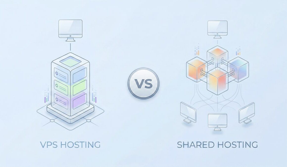 shared hosting vs vps server how to choose between shared hosting and vps