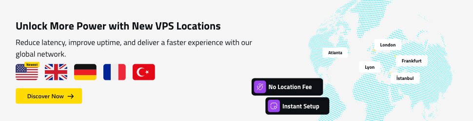 Discover new Fast Panda VPS locations with no location fee and instant setup