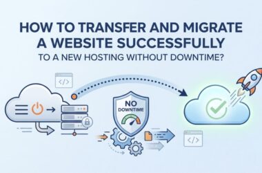 how to transfer and migrate a website successfully to a new hosting without downtime