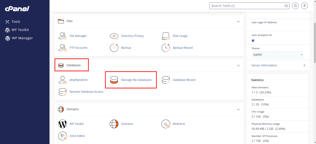 How to Create a New MySQL Database in cPanel? - Knowledge Hub - Fast Panda