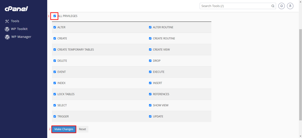 How to Create a New MySQL Database Using the Wizard in cPanel ...