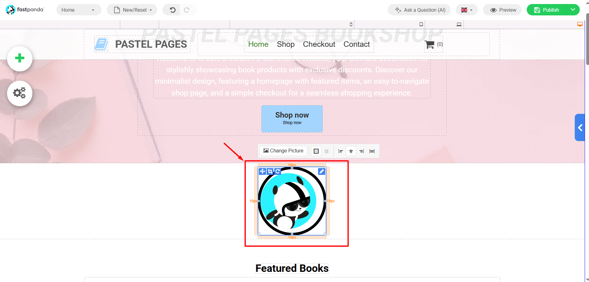 Picture position Picture position