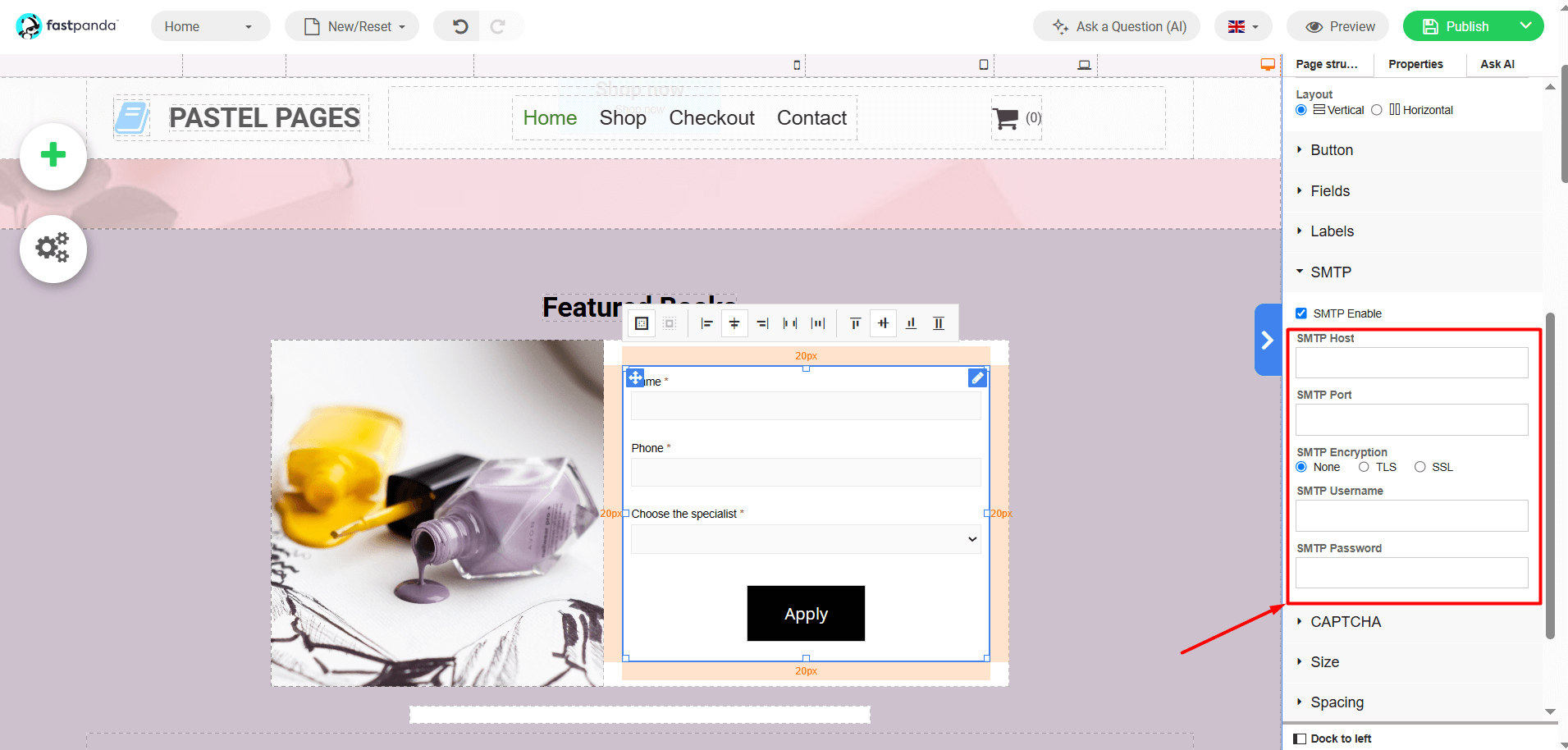 SMTP Information SMTP Information