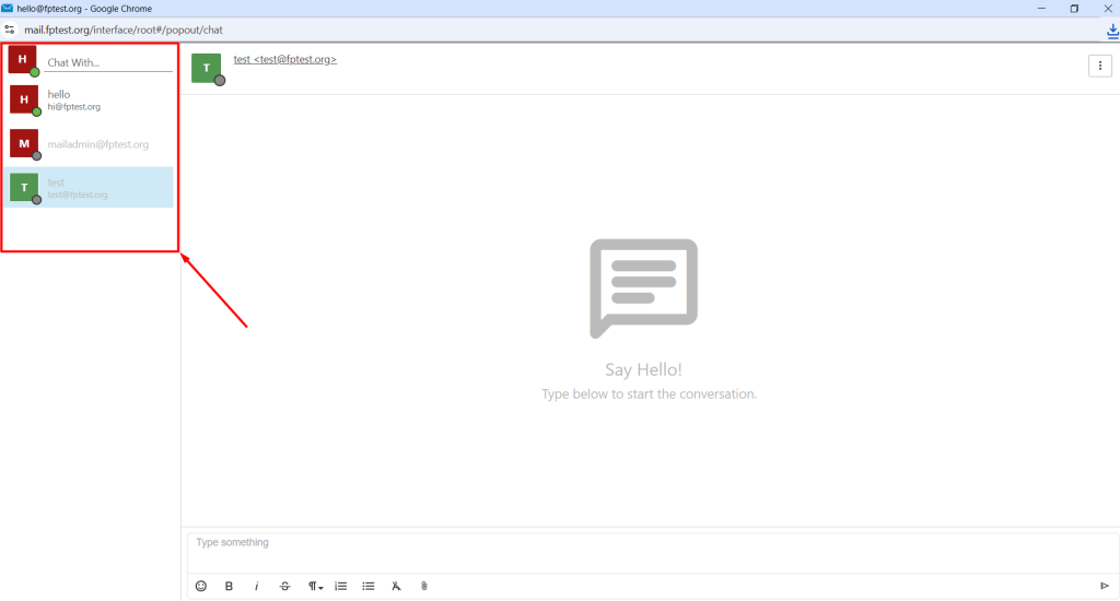 Mail Chat Remote Overview of the Business E-mail Chat Area - Knowledge Hub - Fast Panda