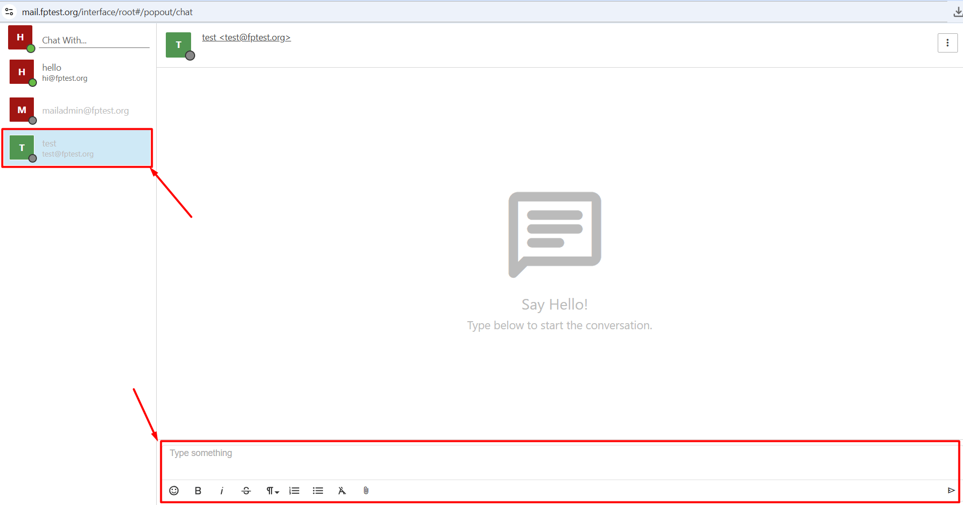 Message Send Message Send