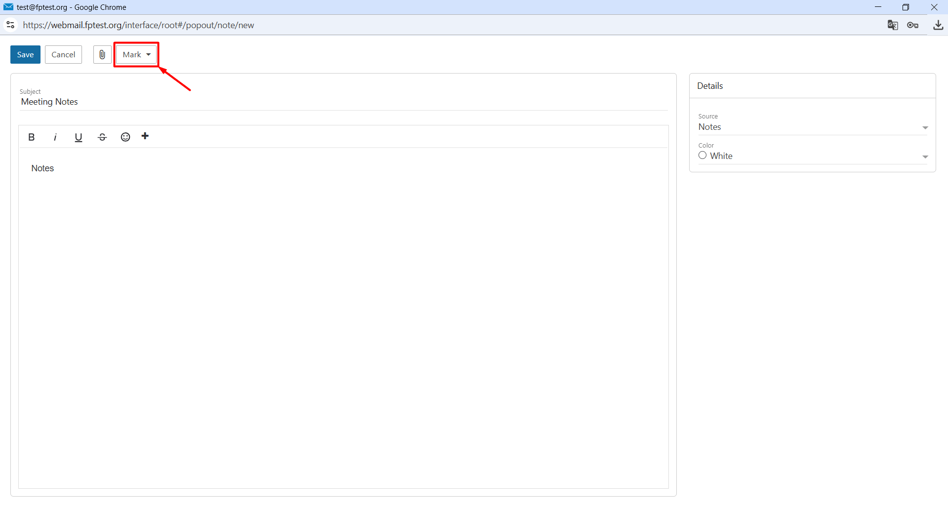 Email Mark Email Mark