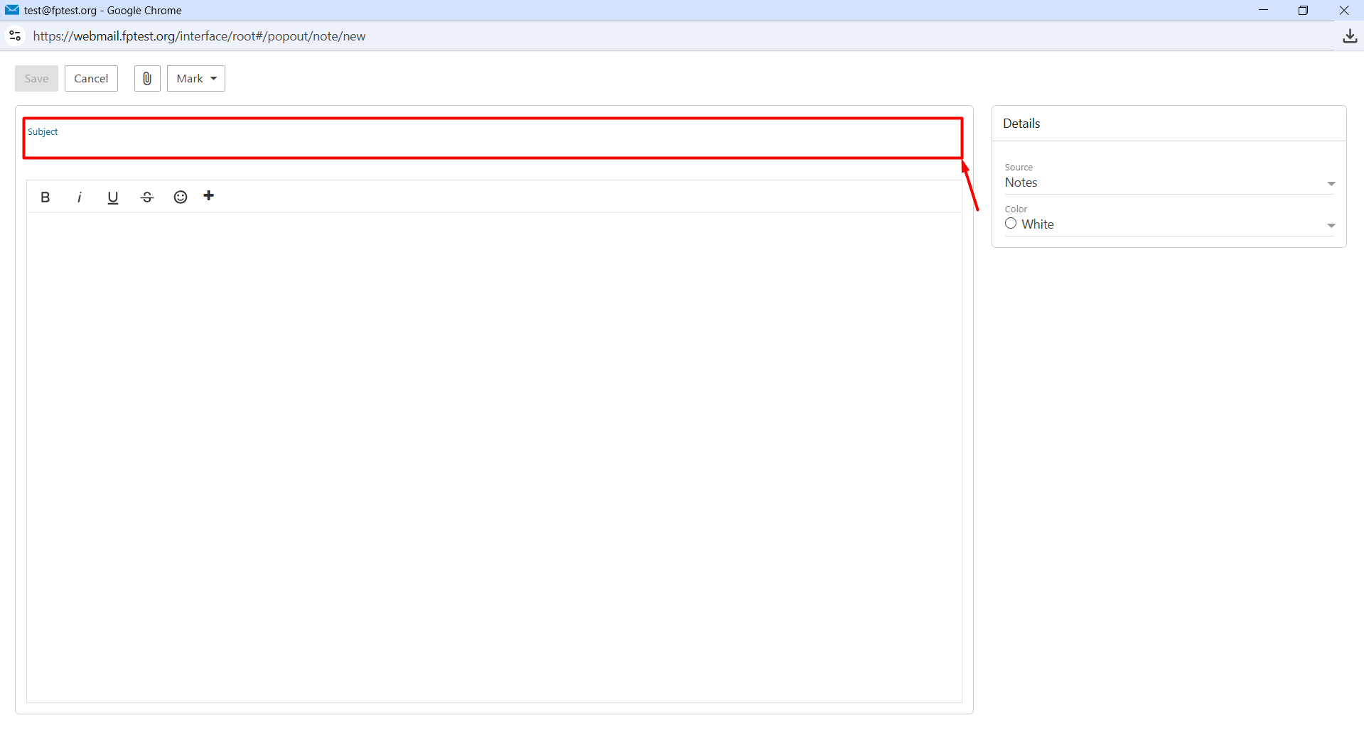Email Subject Email Subject