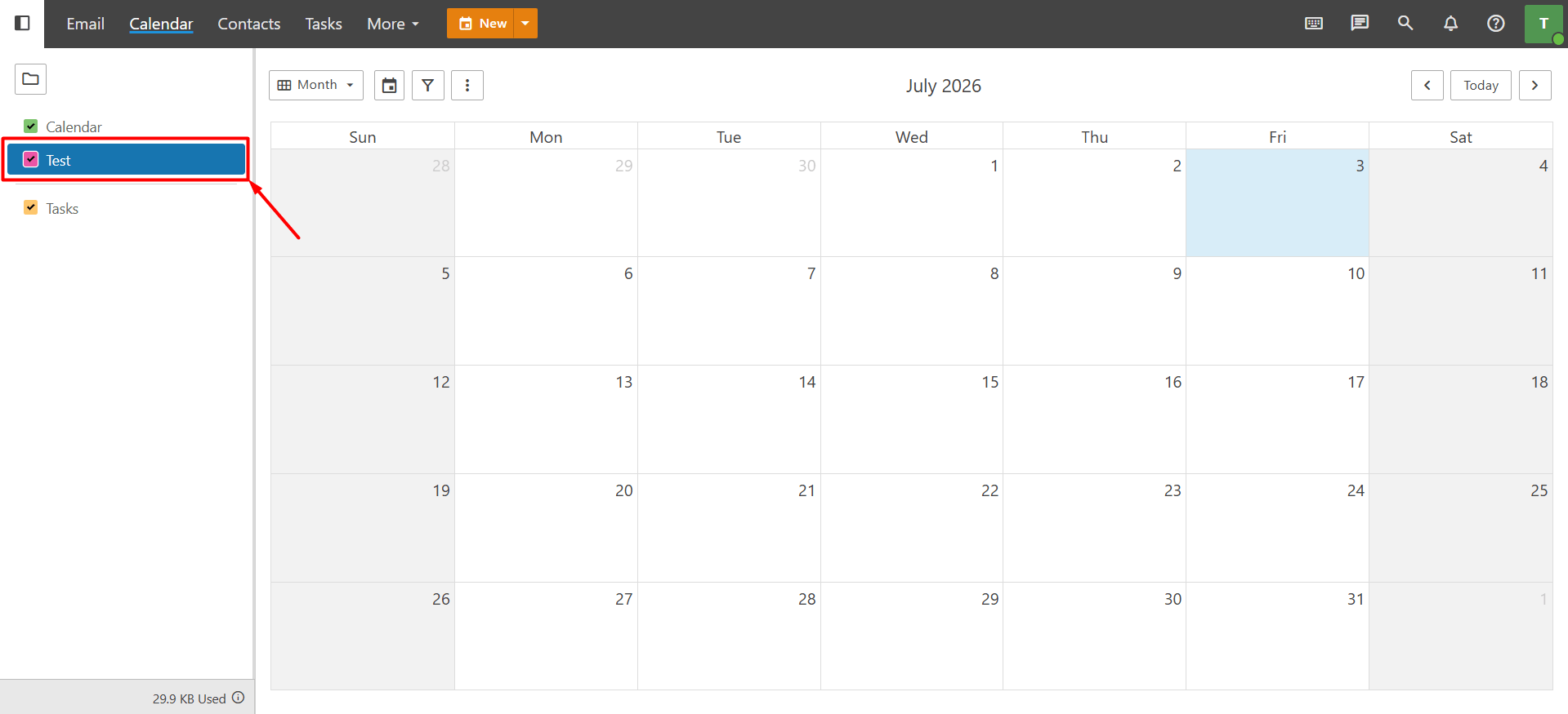 Calendar select Calendar select