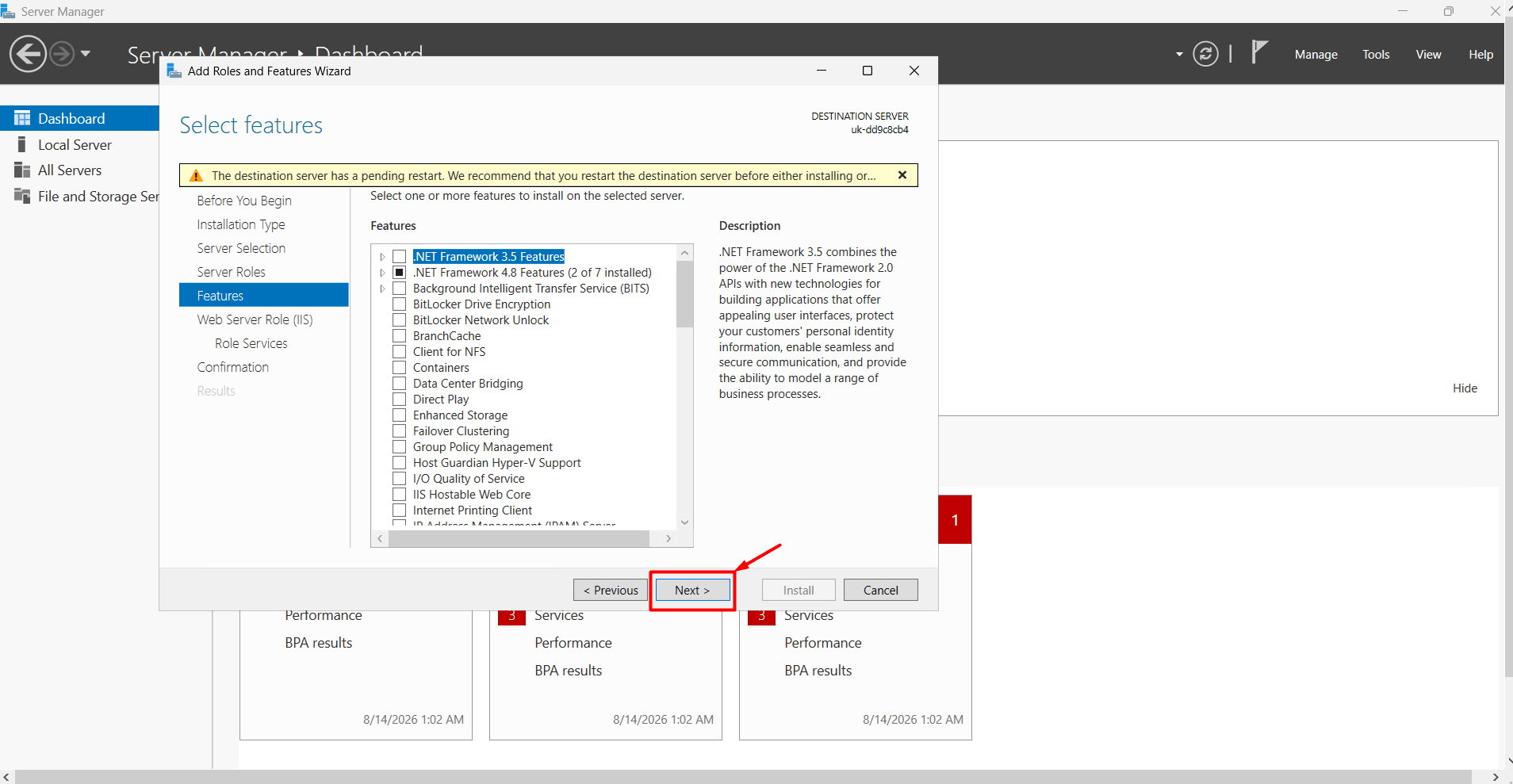 Add Features Next - 2 Add Features Next