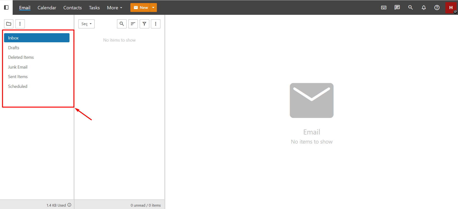 Business Email Click Folder Business Email Click Folder