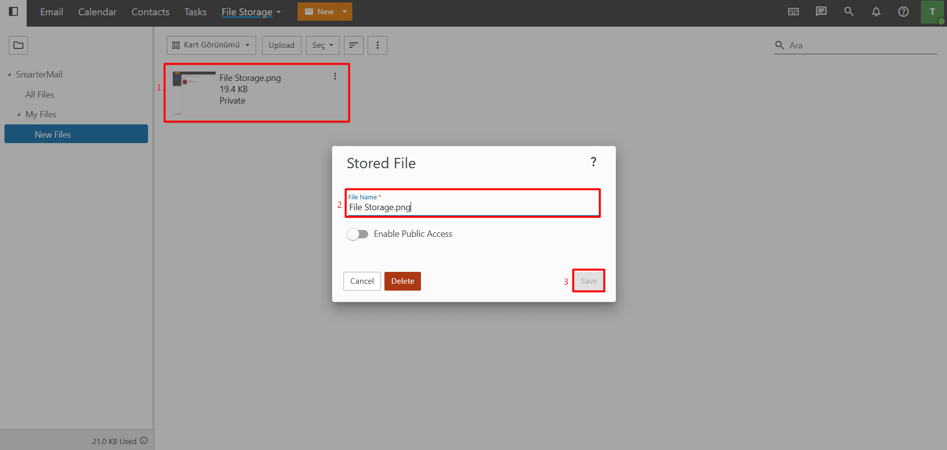 Rename a File Rename a File