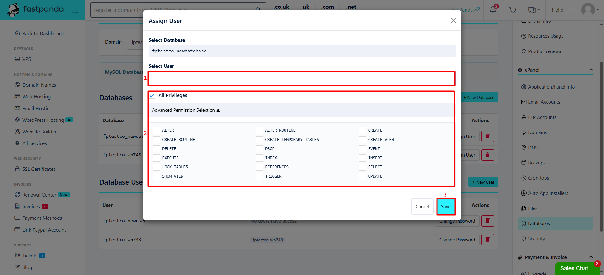 Select User Select User